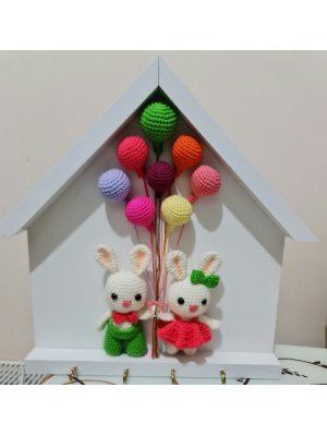 TAVŞAN ANAHTARLIK PANO