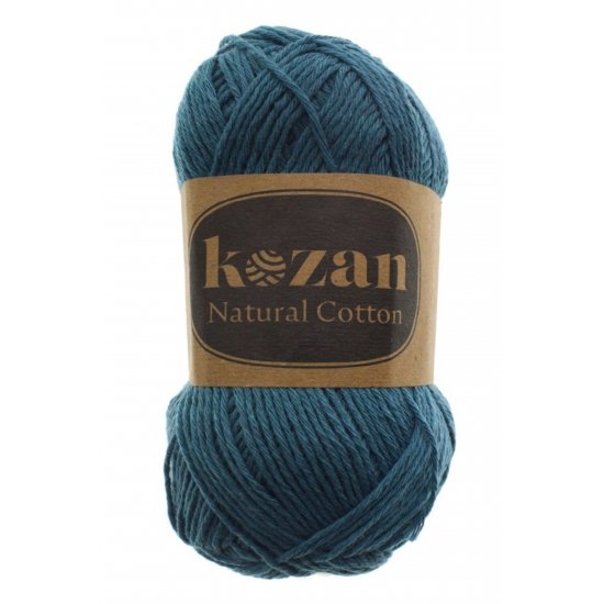 KOZAN NATURAL COTTON - PETROL MAVİ