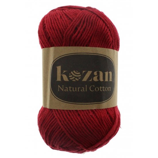 KOZAN NATURAL COTTON - KIRMIZI