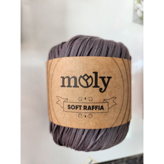 MOLY SOFT RAFIA -03 KOYU GRİ