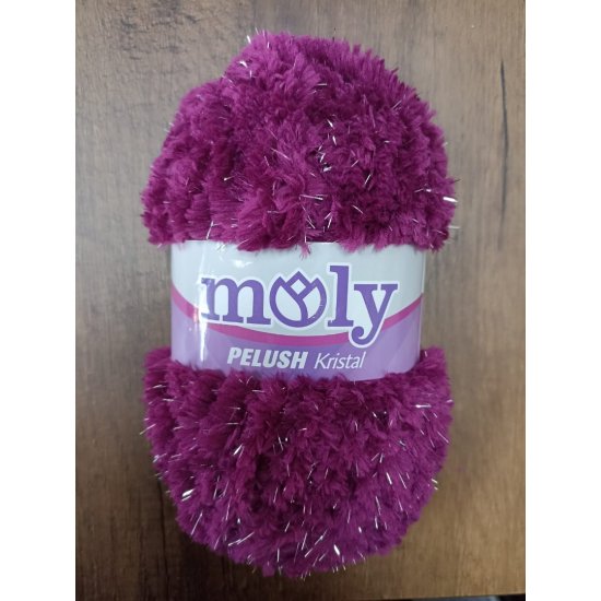 MOLY PELUŞ -MÜRDÜM SİMLİ