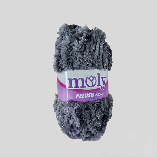 MOLY PELUŞ -GRİ SİMLİ