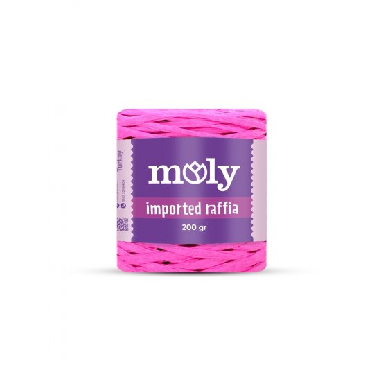 MOLY IMPORTED RAFIA -011 PEMBE