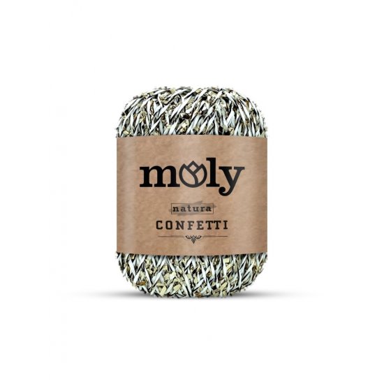 MOLY CONFETTİ-08 BEYAZ