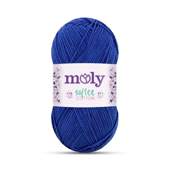 MOLY SOFTEE COTTON -018 İNDİGO MAVİ