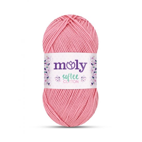 MOLY SOFTEE COTTON -031 PEMBE