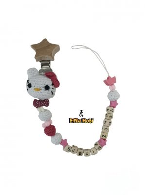 HELLO KİTTY EMZİK ZİNCİRİ-İSME ÖZEL