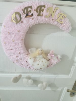 İSME ÖZEL PERİ KAPI SÜSÜ