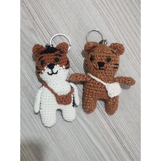 ÇANTALI KEDİ ANAHTARLIK ÇANTALI KEDİ ANAHTARLIK