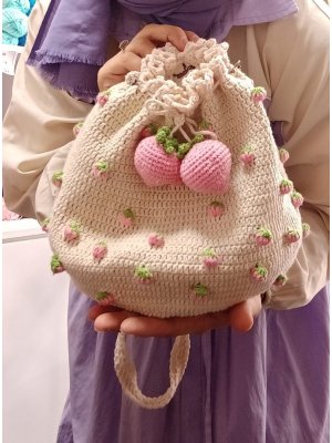 ÇİLEK TORBA ÇANTA 