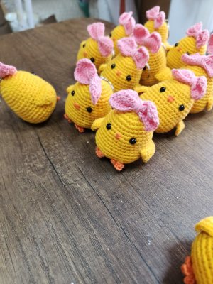 CİVCİV ANAHTARLIK-24 ADET