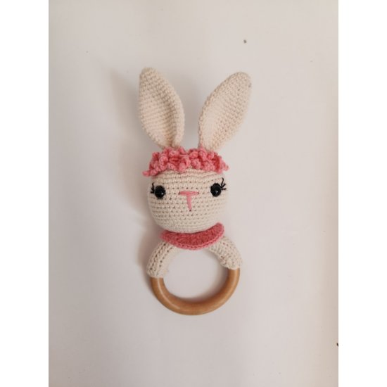 TAVŞAN UYKU ARKADAŞI- ÇINGIRAK/DİŞ KAŞIYICI VE EMZİK ASKISI 3'LU SET