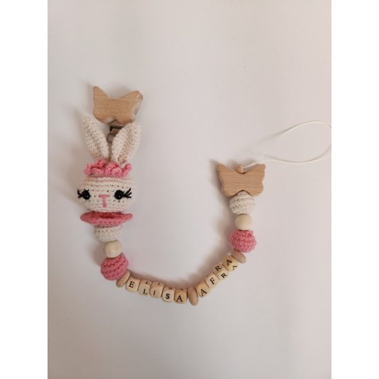 TAVŞAN UYKU ARKADAŞI- ÇINGIRAK/DİŞ KAŞIYICI VE EMZİK ASKISI 3'LU SET