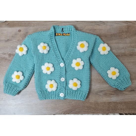 ÇİÇEK HIRKA-1/2 YAŞ ÇİÇEK HIRKA-1/2 YAŞ
