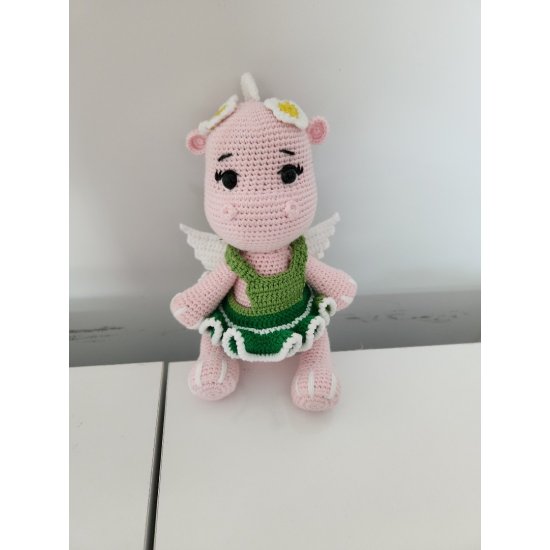 DİNO OYUNCAK-PEMBE 23CM