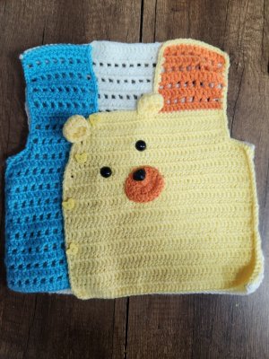 RENKLI AYICIK YELEK 0-6 AY