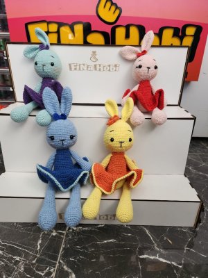 TAVŞAN OYUNCAK-30 cm -10'LU